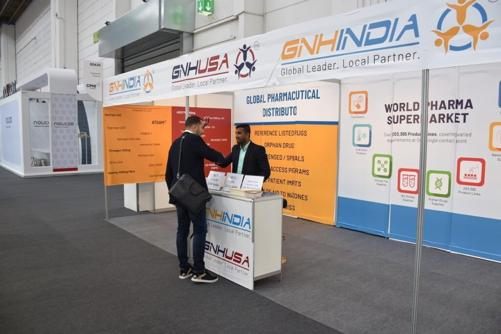 CPhI Worldwide exhibition floor